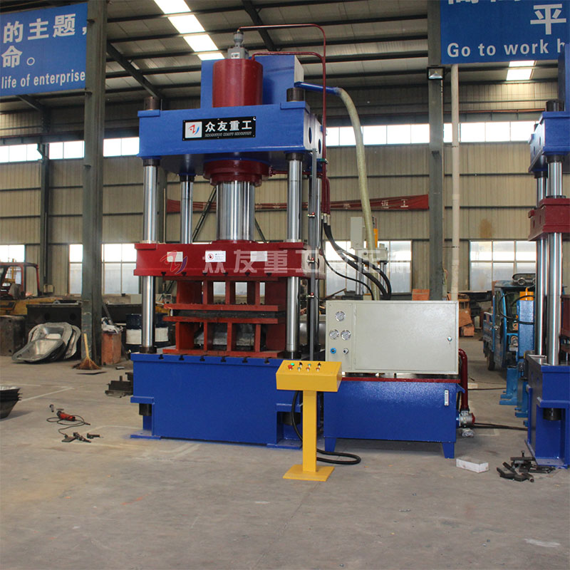 315噸灰斗車(chē)切邊成型液壓機(jī)