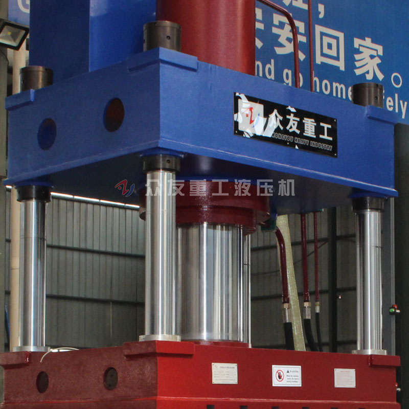 315噸灰斗車(chē)切邊成型液壓機(jī)