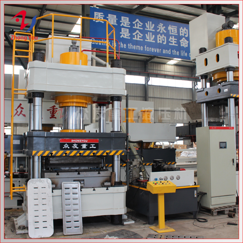 油壓機(jī):四柱油壓機(jī)油缸里出現(xiàn)異物怎么辦？